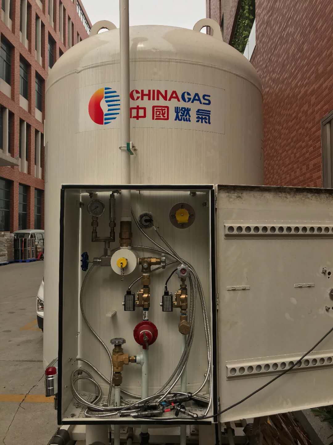 RegO and Rochester products are used in the storage tanks for China Gas piping supply network project