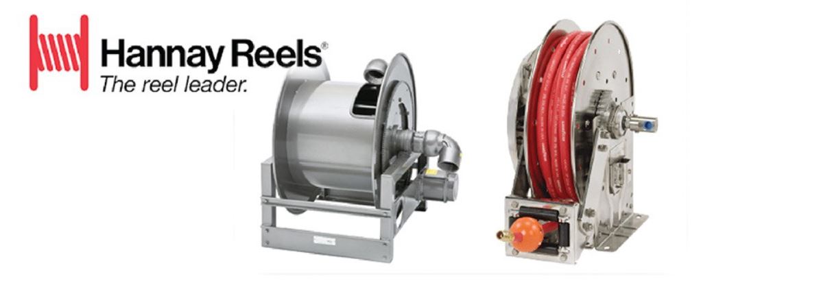 Hannay Reels PBGMT Series 12V DC Power Rewind LP Gas Hose Reel w/ Top  Mounted Guidemaster, Reel Only, 1 in. x 150 ft., EPBGMT26-25-26